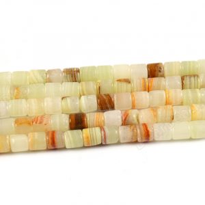 Afghanistan Jade Tube Beads
