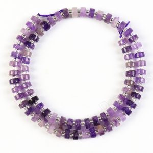 Heishi Amethyst Beads