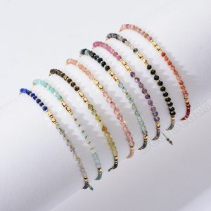 Crystal and Miyuki Bracelet