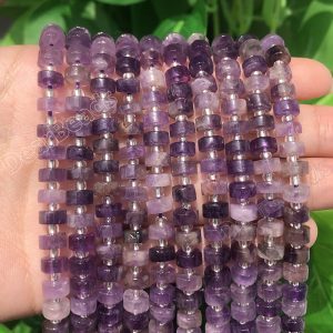 Heishi Amethyst Beads