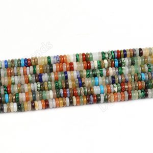 Mixed Rondelle Stone Beads