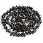 Blue Tiger Eye Chip Beads