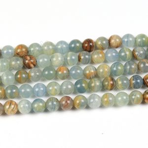 Blue Calcite Beads