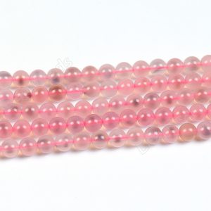 Pink Candy Agate Beads