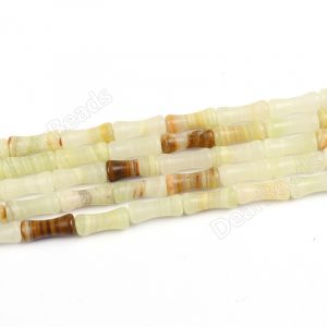 Jade Bamboo Beads