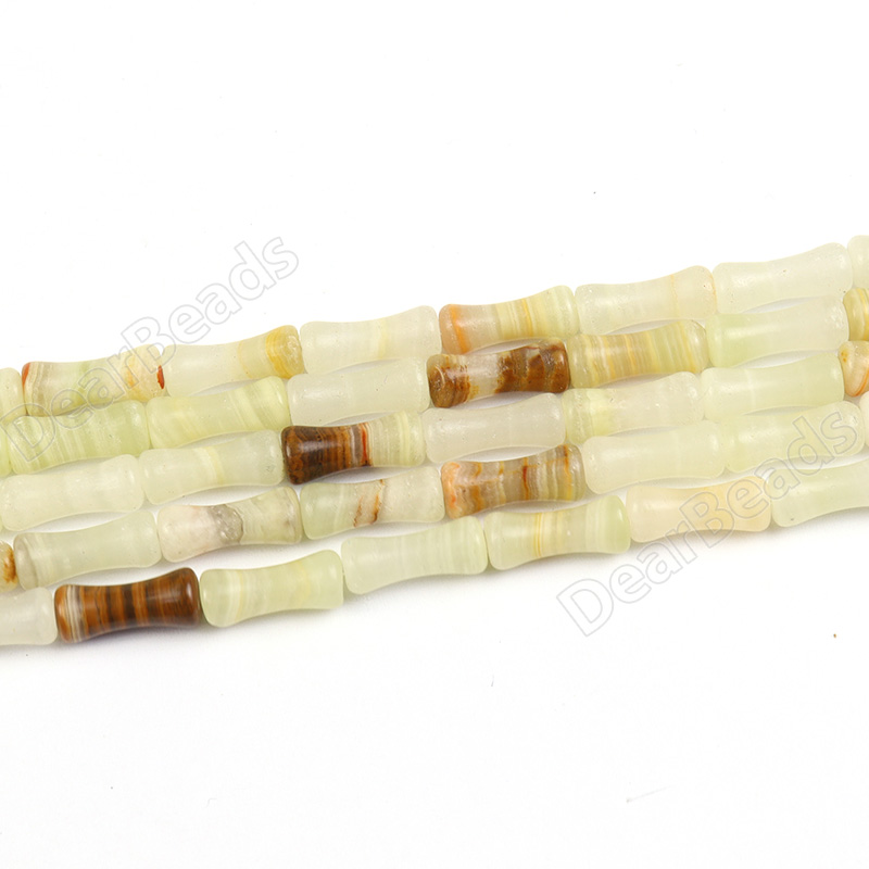 Jade Bamboo Beads