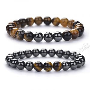 Hematite Tiger Eye Bracelet