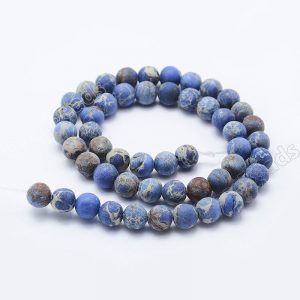 Matte Imperial Jasper Beads