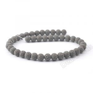 Gray Lava Beads