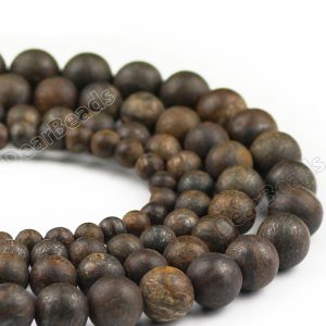 Matte Bronzite Beads