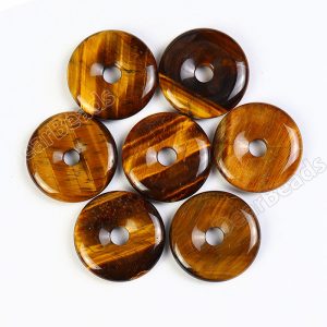 Tiger's Eye Stone Donut