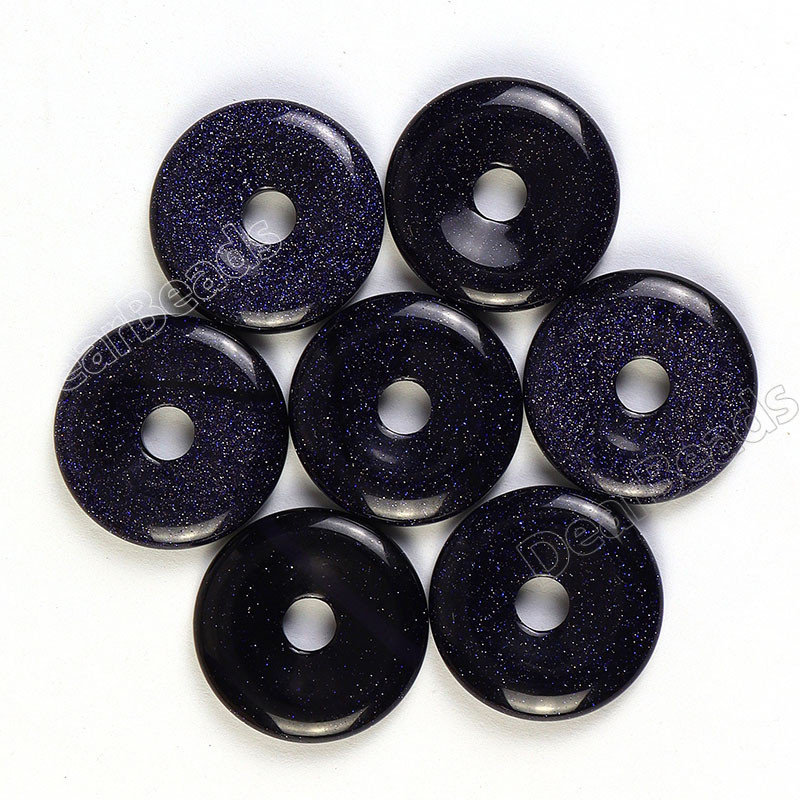 Blue Goldstone Donut