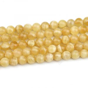 Orange Calcite Beads
