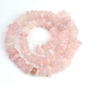 Rose Quartz Chip Beads