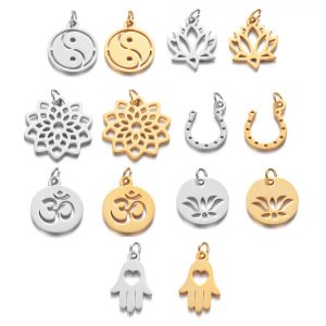 Stainless Steel Pendants & Charms