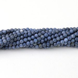 Faceted Blue Coral Beads