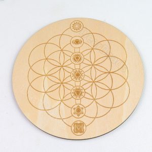 Wooden Grid Plates