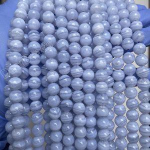 Blue Lace Agate Beads