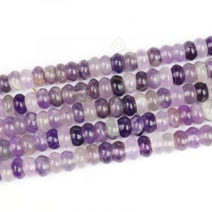 Amethyst Rondelle Beads