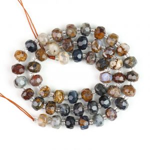 Rondelle Pietersite Beads
