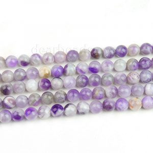 Wholesale Chevron Amethyst Beads