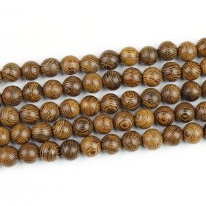 Wenge Wood Beads