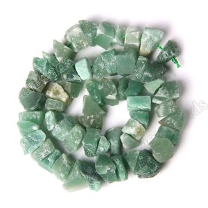 Green Aventurine Rough Beads
