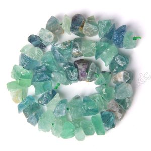 Rainbow Fluorite Rough Beads