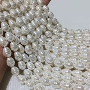 Wholesale Wrinkle Shell Pearl Beads for Jewelry Making - Dearbeads