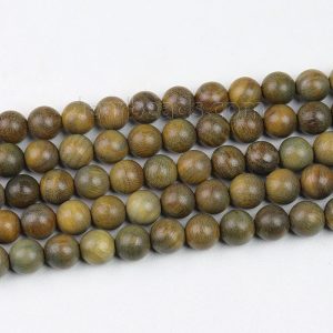 Green Sandalwood Beads