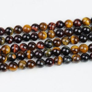 Mixed Tiger Eye Beads