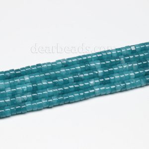 Blue Jade Heishi Beads