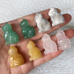 Carved Cat Stone