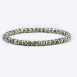 Green Jasper Heishi Bracelet