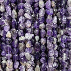 Amethyst Tumbled Beads