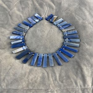 Blue Aventurine Slice Beads