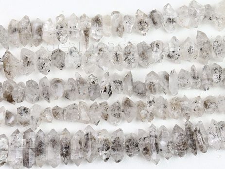 Herkimer Diamond Quartz Beads