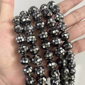 Shell Mosaic Beads