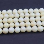 White Coral Beads