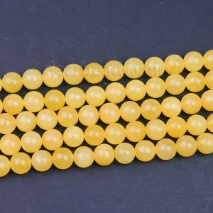 Yellow Calcite Bead