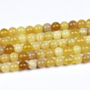 Yellow Opal Beads