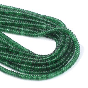 Green Jade Beads Heishi