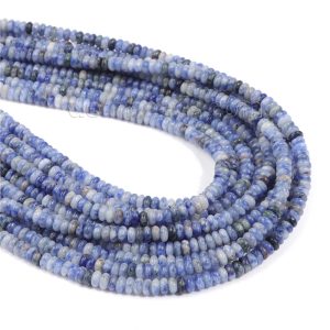 Blue Spot Jasper Beads Heishi