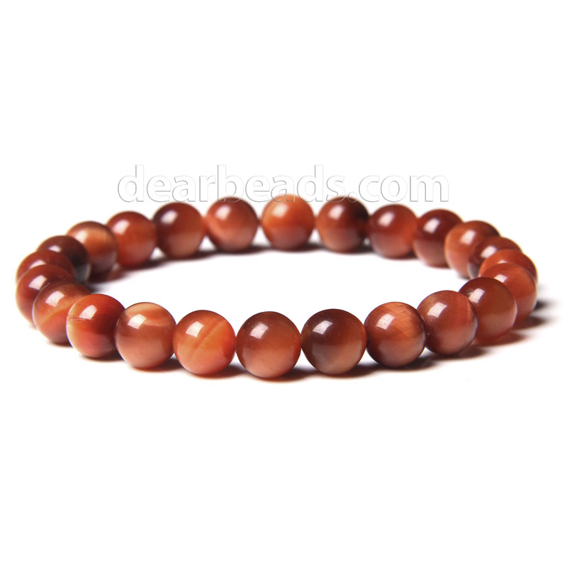Orange Tiger Eye Bracelet