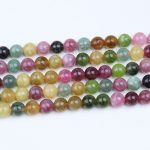 Colorful Tourmaline Jade Beads