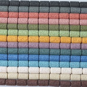Volcanic Tube Beads