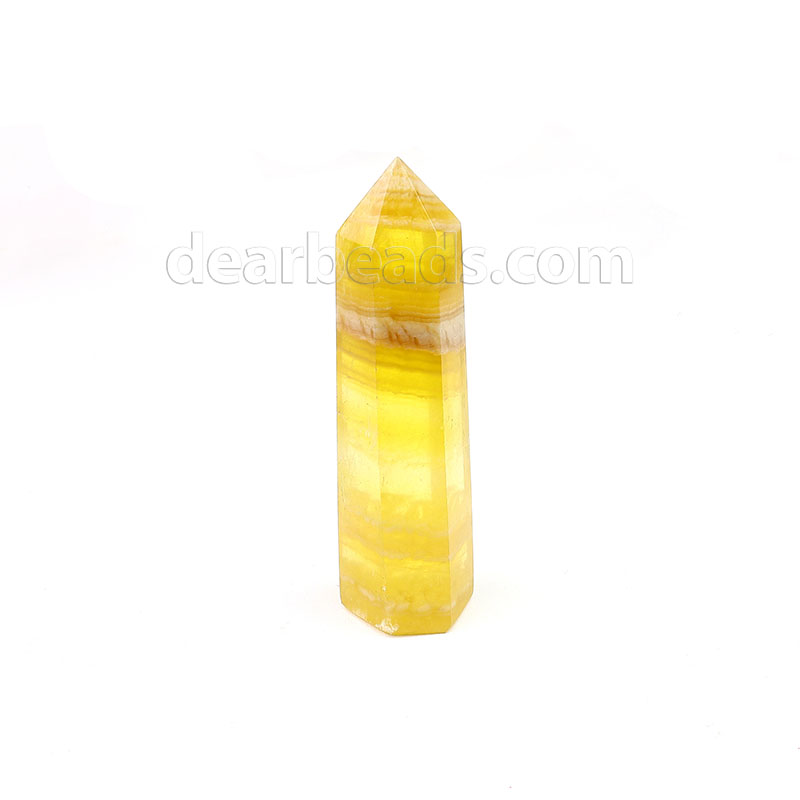 Yellow Fluorite Point Tower
