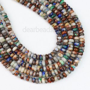 Chrysocolla Heishi Beads