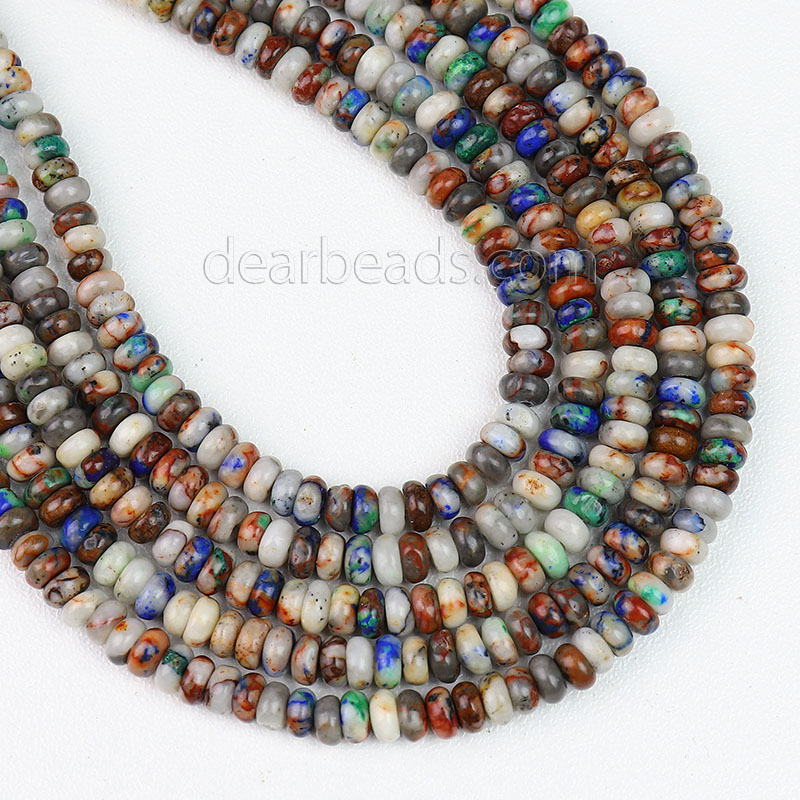 Chrysocolla Heishi Beads