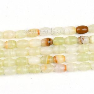 Afghanistan Jade Rice Beads
